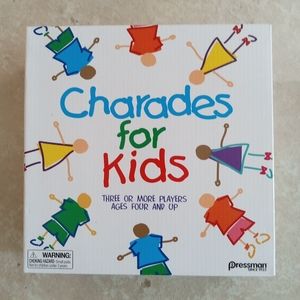 Charades for Kids ages four and up by Pressman new